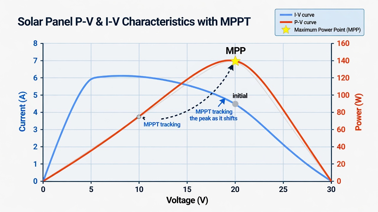 MPPT Power Curve
